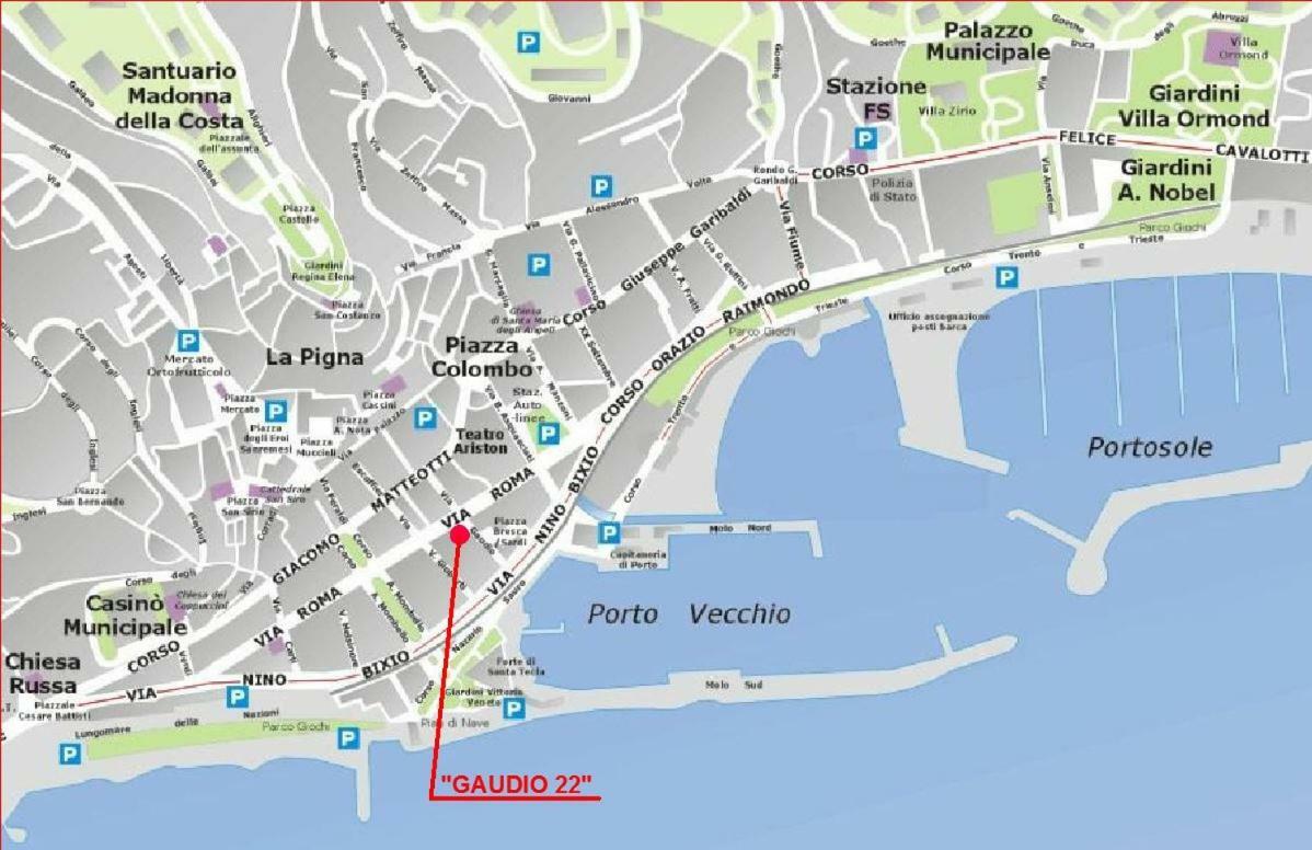 Gaudio 22 Apartment Sanremo Ngoại thất bức ảnh